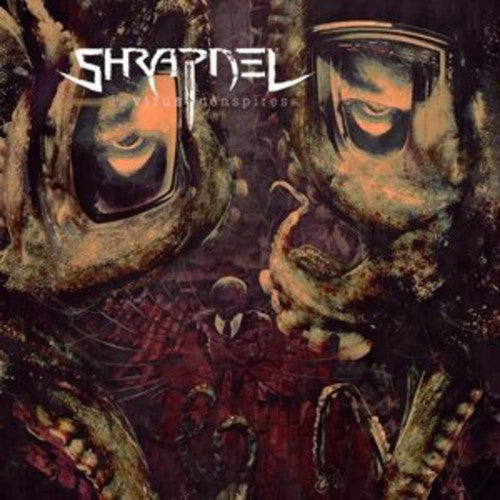 the album cover for Shrapnel - Virus Conspires