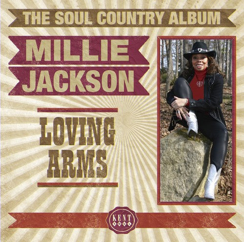 the album cover for Millie Jackson - Loving Arms: Soul Country Collection
