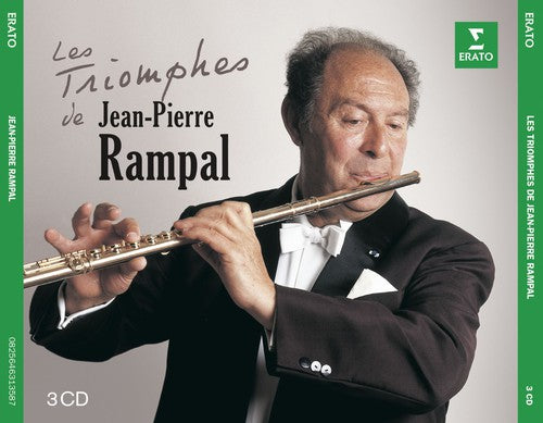 the album cover for Jean Queffelec -Pierre - Triomphes de Rampal