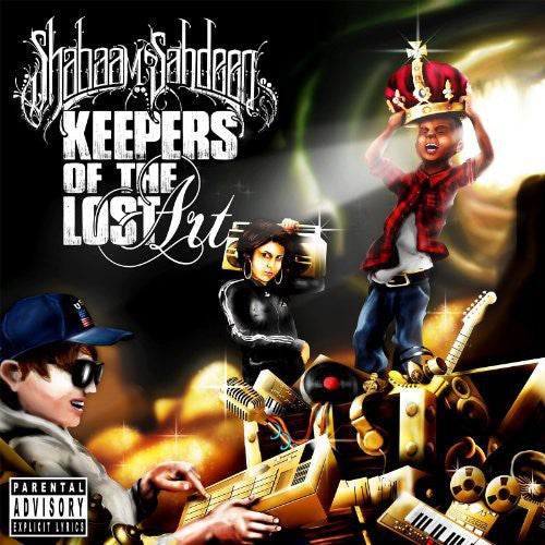 the album cover for Shabaam Sahdeeq - Keepers of the Lost Art