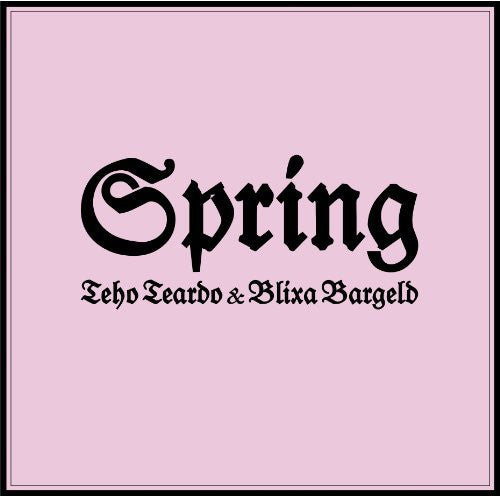 the album cover for Teho Teardo - Spring