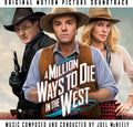 the album cover for Joel McNeely - A Million Ways To Die In The West [Soundtrack]