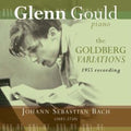 the album cover for Glenn Gould - Goldberg Variations: 1955 Recordings