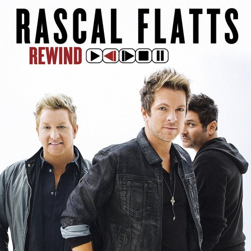 the album cover for Rascal Flatts - Rewind