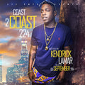 the album cover for Kendrick Lamar - Coast 2 Coast
