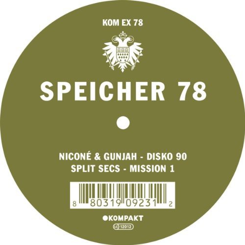 the album cover for Nicone & Gunjah - Speicher 78