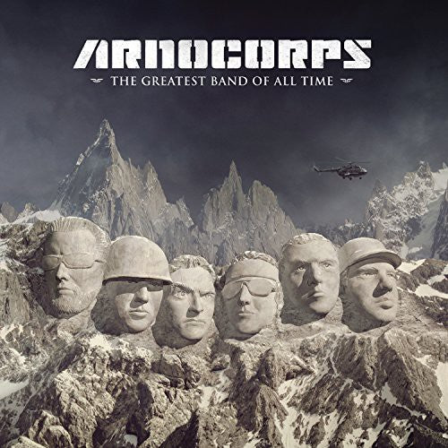the album cover for Arnocorps - Greatest Band of All Time