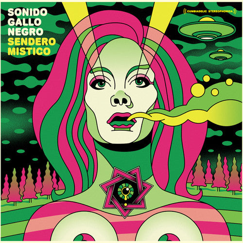 the album cover for Sonido Gallo Negro - Sendero Mistico