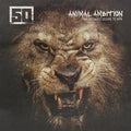 the album cover for 50 Cent - Animal Ambition: An Untamed Desire To Win [Clean]