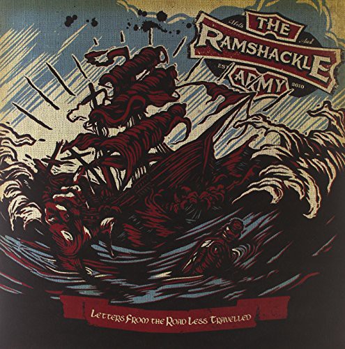 the album cover for Ramshackle Army - Letters from the Road Less Travelled