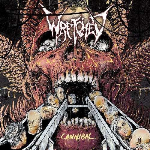 the album cover for Wretched - Cannibal