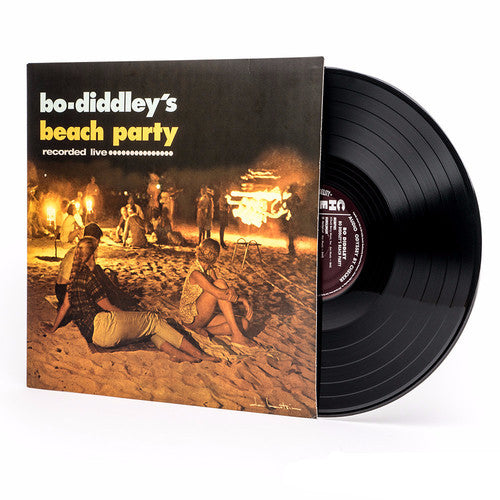 the album cover for Bo Diddley - Beach Party