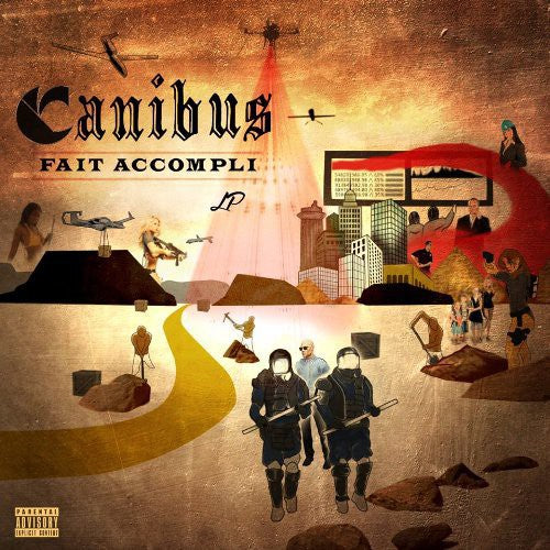 the album cover for Canibus - Fait Accompli