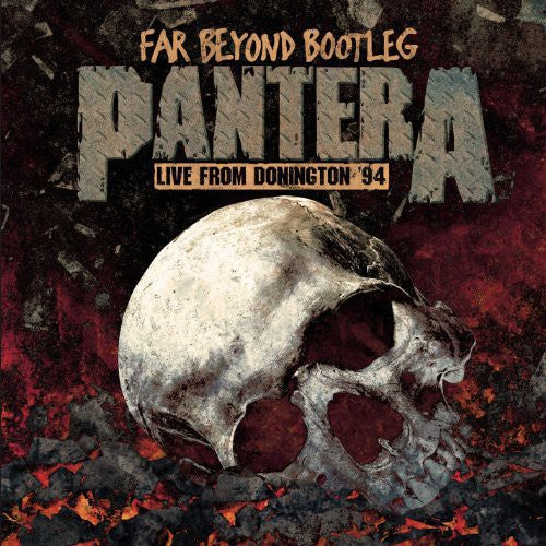 the album cover for Pantera - Far Beyond Bootleg: Live from Donington 94
