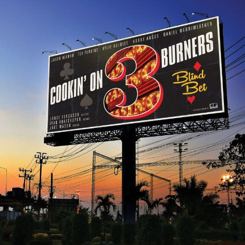 the album cover for Cookin On 3 Burners - Blind Bet