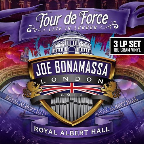 the album cover for Joe Bonamassa - Tour De Force: Live In London - Royal Albert Hall [Vinyl Import]