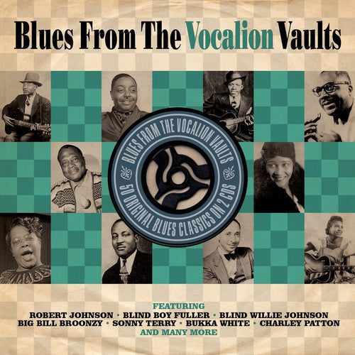 the album cover for Blues From The Vocalion Vaults / Various Uk - Blues from the Vocalion Vaults / Various