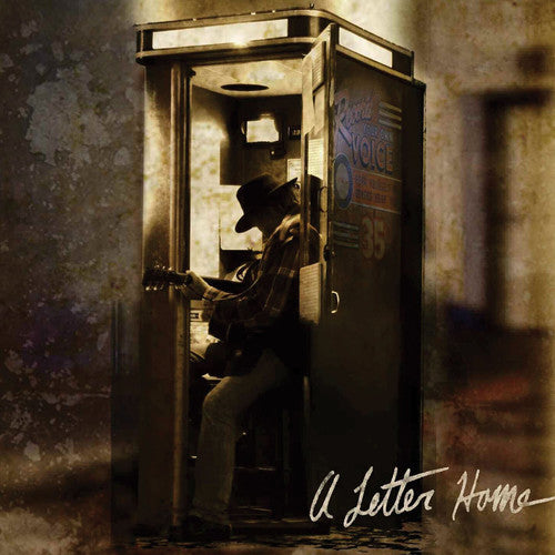 the album cover for Neil Young - A Letter Home [Vinyl]