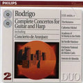 the album cover for Romeros - Complete Concertos for Guitar & Harp