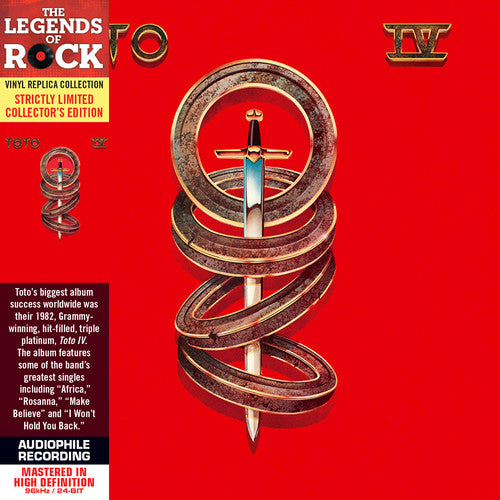 the album cover for Toto - Toto Iv (Coll) [Limited Edition] [Remastered] (Mlps)