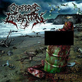the album cover for Cerebral Incubation - Asphyxiating on Excrement