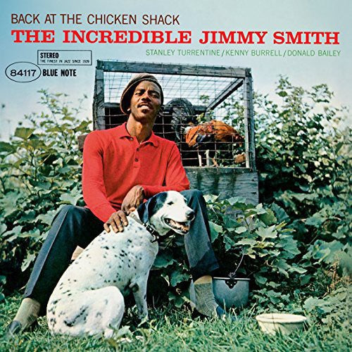 the album cover for Jimmy Smith - Back at the Chicken Shack [Vinyl]