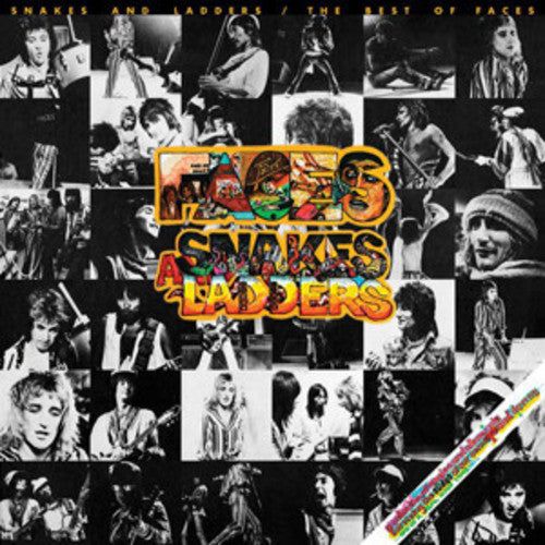 the album cover for Rod Stewart / Faces - Snakes & Ladders: The Best Of Faces [Limited Edition] [180 Gram]