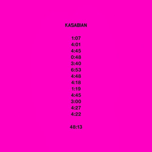 the album cover for Kasabian - 48:13 [Import]
