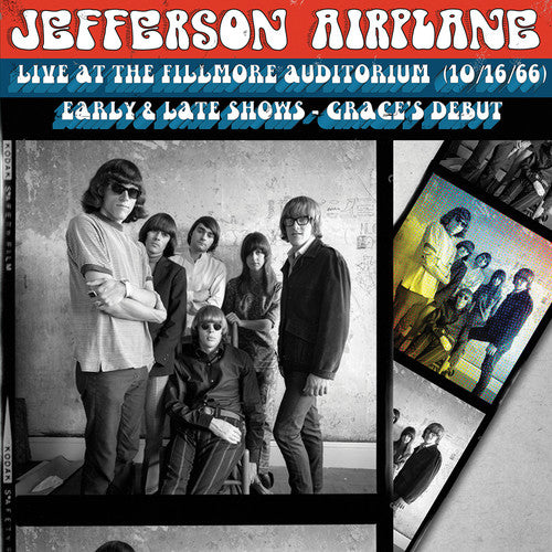 the album cover for Jefferson Airplane - Live at the Fillmore Auditorium 10/16/66: Early &