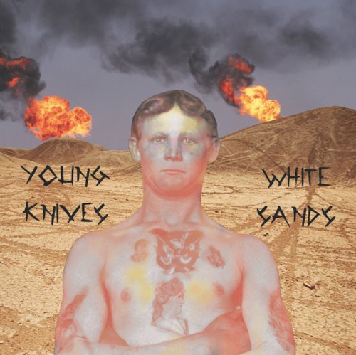 the album cover for Young Knives - White Sands