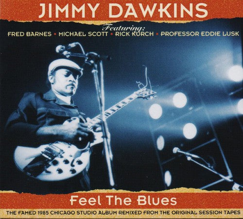 the album cover for Jimmy Dawkins - Feel the Blues