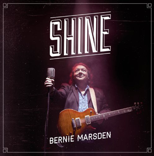 the album cover for Bernie Marsden - Shine
