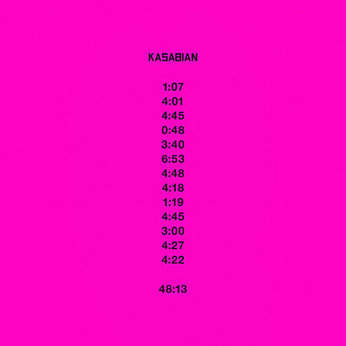 the album cover for Kasabian - 2.009027778 (Ger)