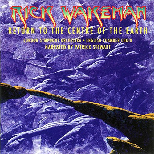 the album cover for Rick Wakeman - Return To The Centre Of The Earth [Remastered]