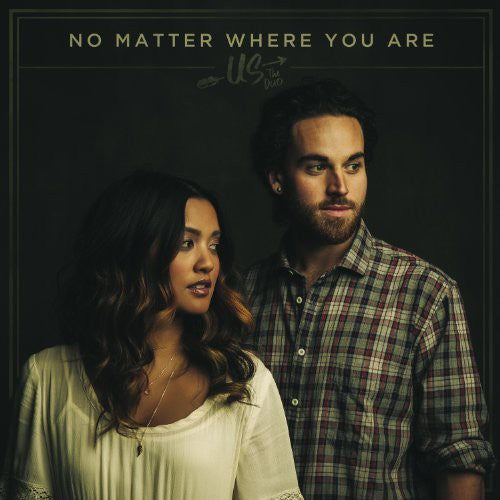 the album cover for Us The Duo - No Matter Where You Are