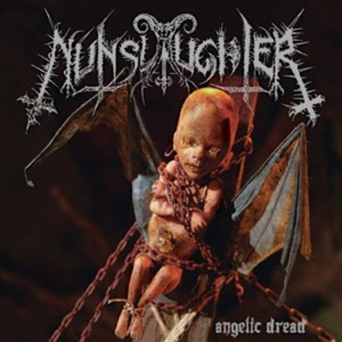 the album cover for Nunslaughter - Angelic Dread