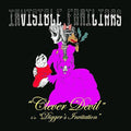 the album cover for Invisible Familiars - Clever Devil / Digger's Invitation