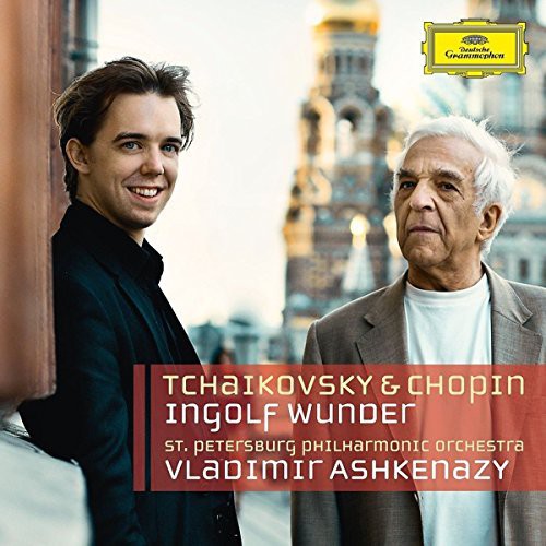 the album cover for Wunder / Ashkenazy / St Petersburg Philharmonic - Tchaikovsky & Chopin