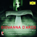 the album cover for Netrebko / Domingo / Carigniani - Verdi: Giovanna D'arco