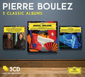 the album cover for Pierre Boulez - Three Classic Albums [Limited Edition]