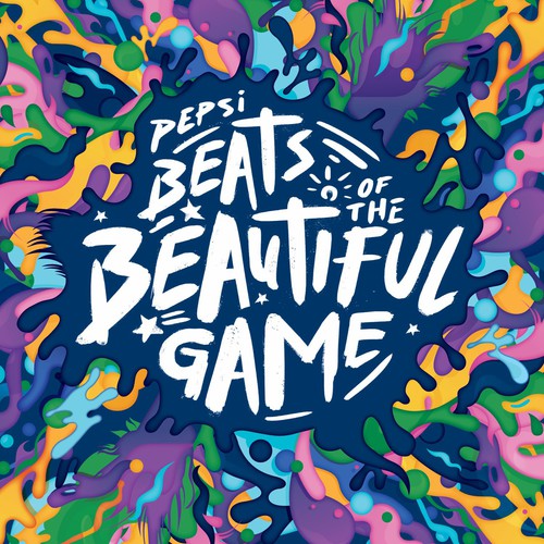 the album cover for Pepsi Beats of the Beautiful Game / Various - Pepsi Beats of the Beautiful Game