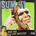 the album cover for Sum 41 - Does This Look Infected (Gate) [Clear Vinyl]