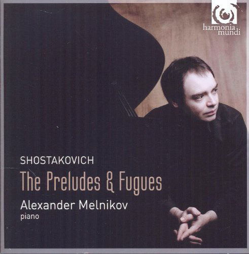 the album cover for Shostakovich / Melnikov - Preludes & Fugues