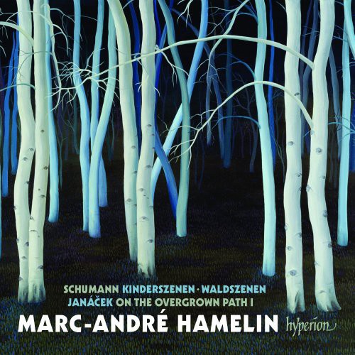 the album cover for Schumann / Hamelin - Kinderszenen Waldszenen