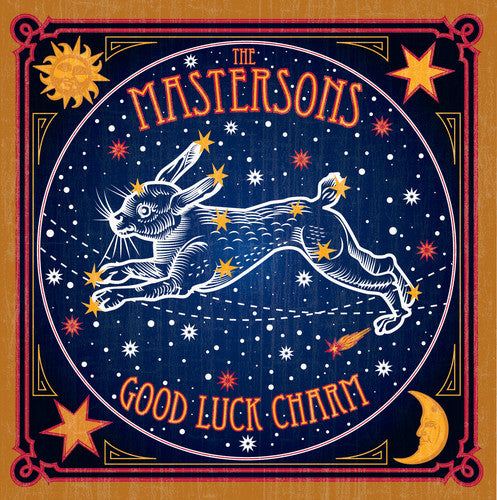 the album cover for The Mastersons - Good Luck Charm