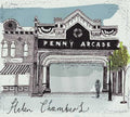 the album cover for Helen Chambers - Penny Arcade