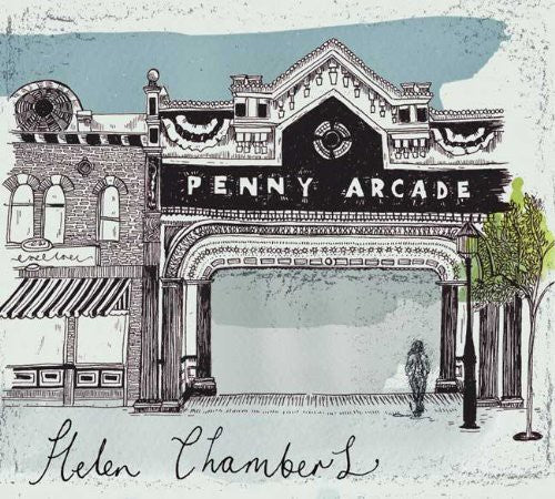 the album cover for Helen Chambers - Penny Arcade