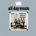 the album cover for War - All Day Music