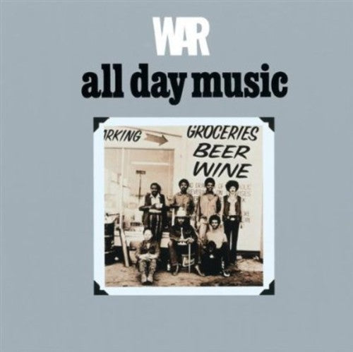 the album cover for War - All Day Music