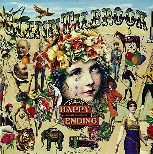 the album cover for Glenn Tilbrook - Happy Ending [Vinyl]